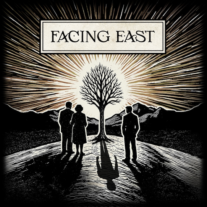 (Aaron Asano Swenson) Art work for "Facing East" which will have its 20-year anniversary run at Plan B-Theatre in October.