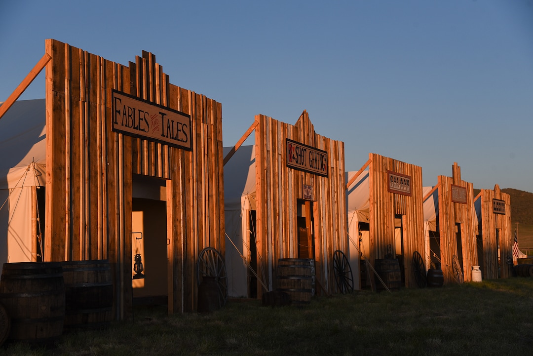 (Francisco Kjolseth  |  The Salt Lake Tribune)  The sun rises on Friday May 10, 2019, before the 150th anniversary celebration of the completion of the transcontinental railroad at Promontory Summit where the two rails met back on May 10, 1869.