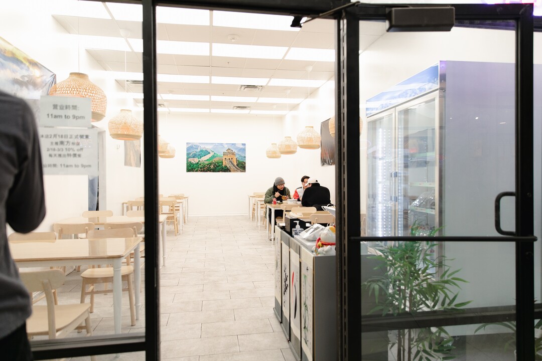 (Rachel Rydalch | The Salt Lake Tribune) A noodle house located outside Chinatown Supermarket in South Salt Lake on Wednesday, March 2, 2022. 