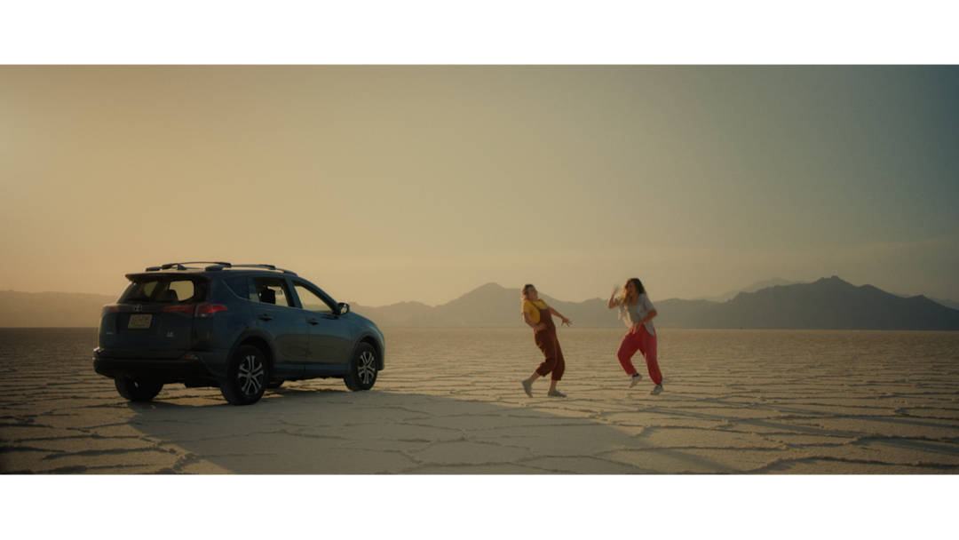 (Decal) Jamie (Whitney Call, left) and Blake (Mallory Everton) are sisters on a road trip during the early days of the COVID-19 pandemic, in the comedy "Stop and Go," which Call and Everton wrote, and Everton and Stephen Meek (Call's husband) directed.