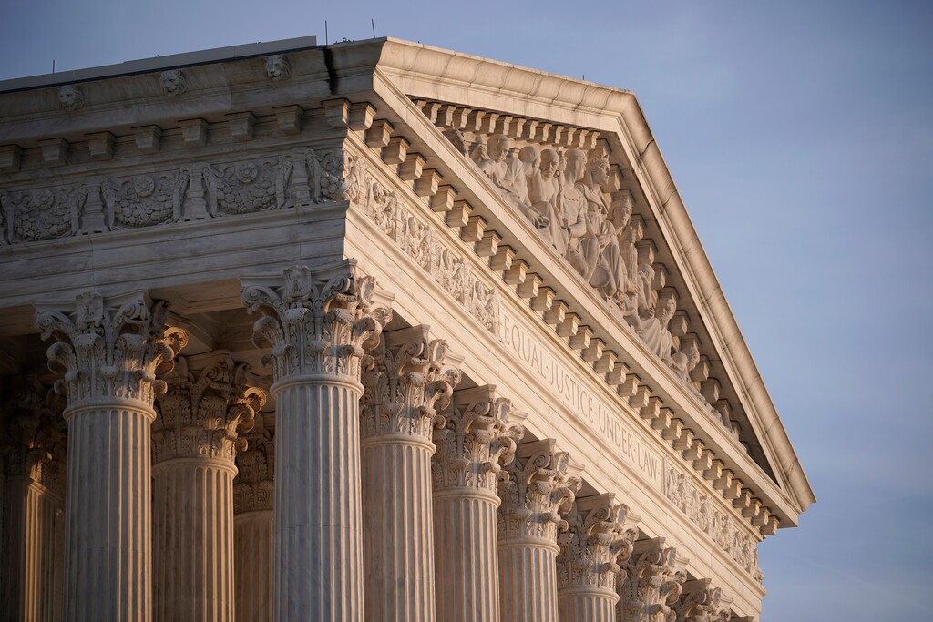 (J. Scott Applewhite | The Associated Press) The Supreme Court is seen in Washington, on Nov. 5, 2020.