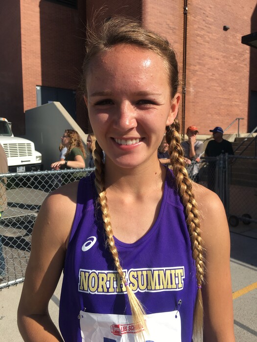 (Eric Butler  |  For The Tribune)  Sadie Sargent, North Summit High.