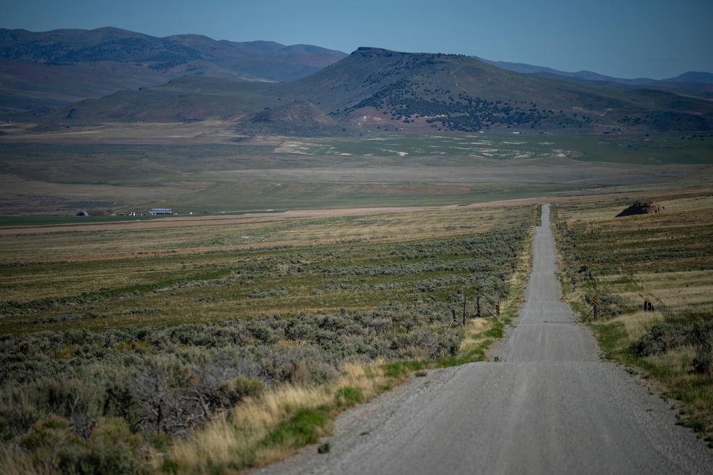 (Trent Nelson | The Salt Lake Tribune) Hansel Valley in Box Elder County on Friday, May 1, 2026. The USGS reported a 3.1 magnitude earthquake nearby on Thursday.