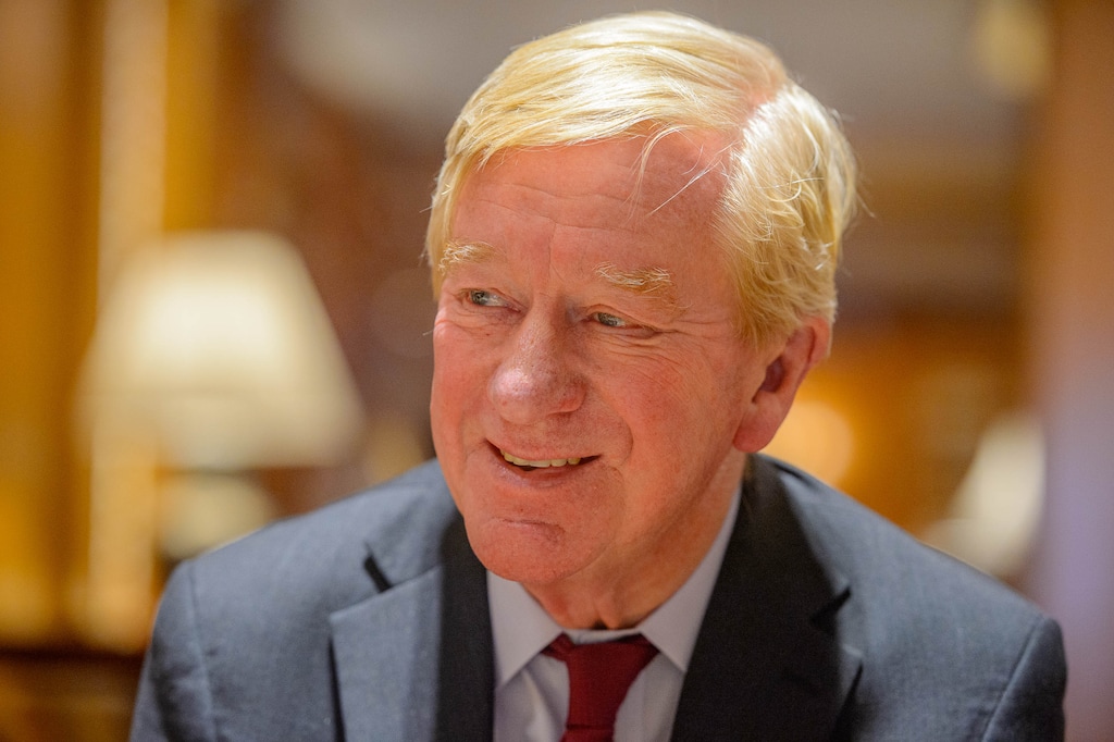 (Trent Nelson  |  The Salt Lake Tribune) GOP presidential candidate Bill Weld is seeking the Republican nomination against President Donald Trump. The former governor of Massachusetts was in Salt Lake City on Friday, Feb. 21, 2020.