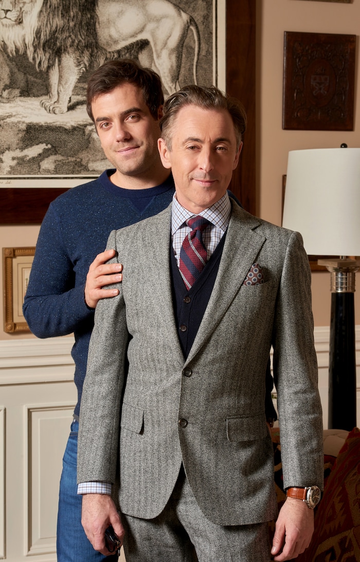 (Photo courtesy of Jonathan Wenk/CBS) Daniel Ings and Alan Cumming star as a married couple in “Instinct.”
