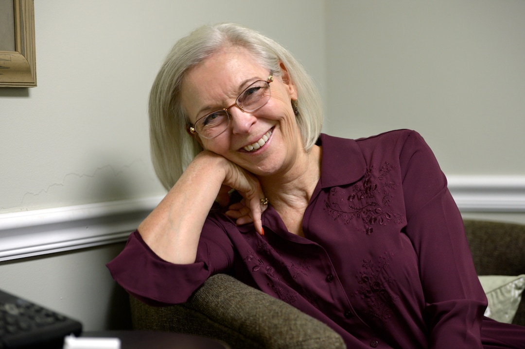 (Scott Sommerdorf   |  The Salt Lake Tribune)   Democrat Kathie Allen during an interview in her campaign offices, Thursday, September 14, 2017. Allen is running for former Utah Rep. Jason Chaffetz's seat.