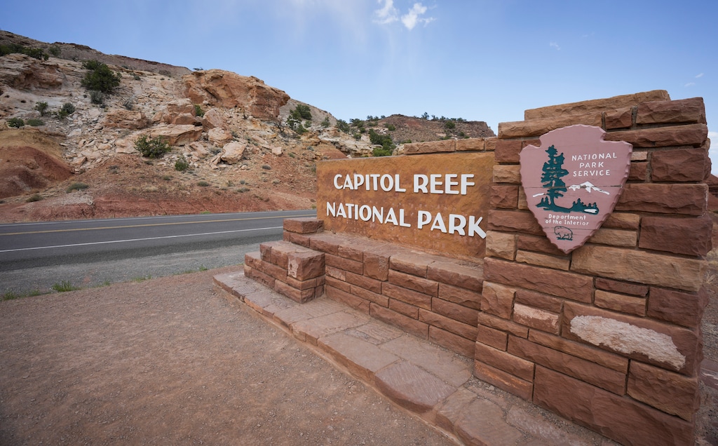 (Bethany Baker  |  The Salt Lake Tribune) Authorities are searching for a hiker missing in or near Capitol Reef National Park. 
