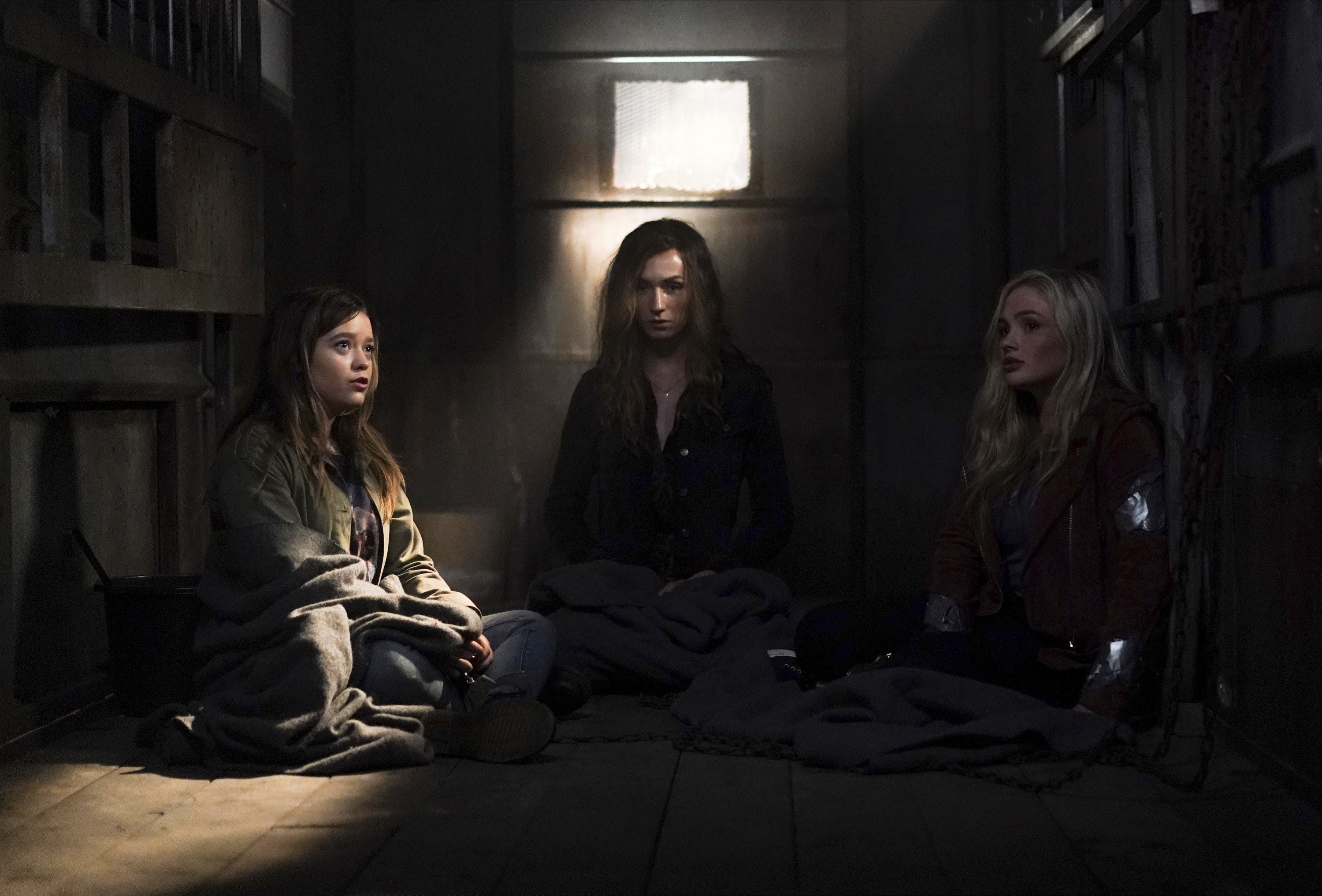 (Darko Sikman | ABC via AP) This image released by ABC shows Jade Pettyjohn, from left, Jesse James Keitel and Natalie Alyn Lind in a scene from "Big Sky." Native American tribes and coalitions are condemning “Big Sky,” a Montana-set ABC drama, for ignoring the history of violence inflicted on Indigenous women and instead making whites the crime victims.