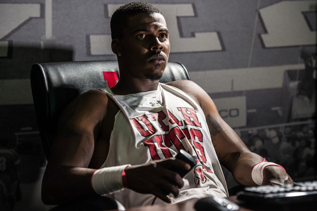 Chris Detrick  |  The Salt Lake TribuneUtah quarterback Troy Williams poses for a portrait while watching game footage at Spence and Cleone Eccles Football Center Tuesday August 23, 2016.