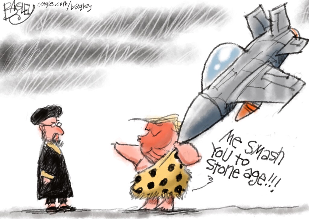 Pat Bagley | Back to the Stone Age