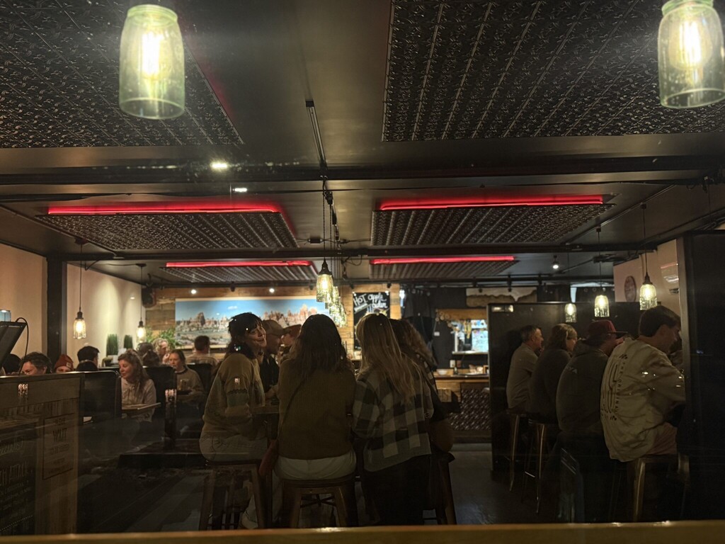 (Lizzie Ramirez | The Times-Independent) A busy Friday night at 98 Center on Nov. 21. Many of the service workers praised 98 Center for the supportive management team and community built between staff.