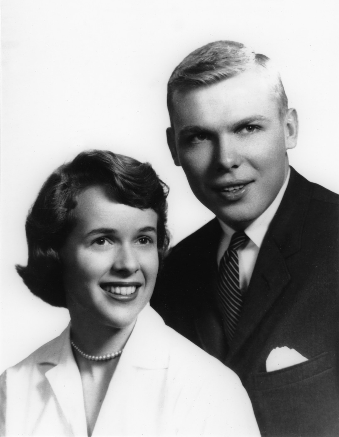 (photo courtesy Huntsman family) Jon and Karen Huntsman were married in June 1959.