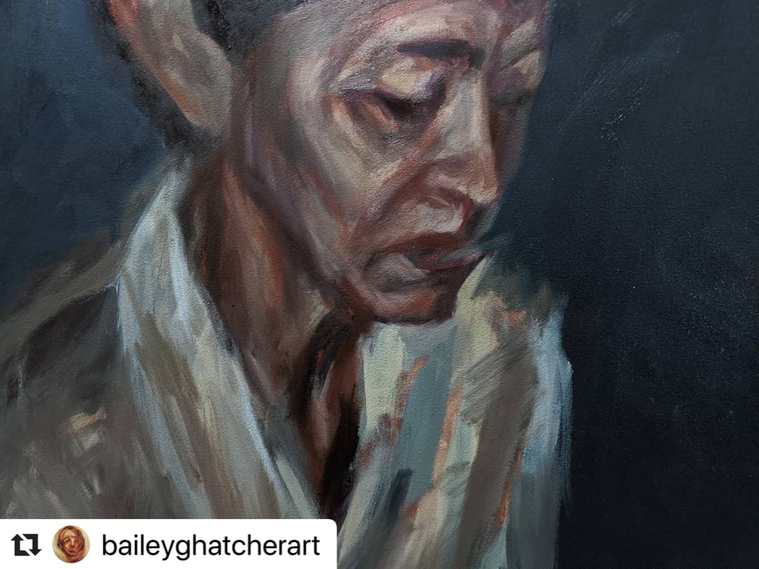 (Bailey Hatcher  |  courtesy @coronaartcollective) A painting by Bailey Hatcher is one of the works displayed on the Instagram account @coronaartcollective, an online space for artists to show their work while stuck at home because of the coronavirus pandemic.