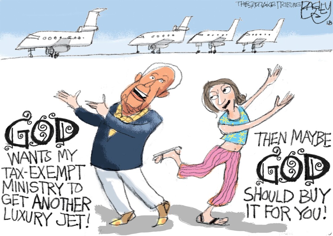 This Pat Bagley cartoon appears in The Salt Lake Tribune on Thursday, May 31, 2018.