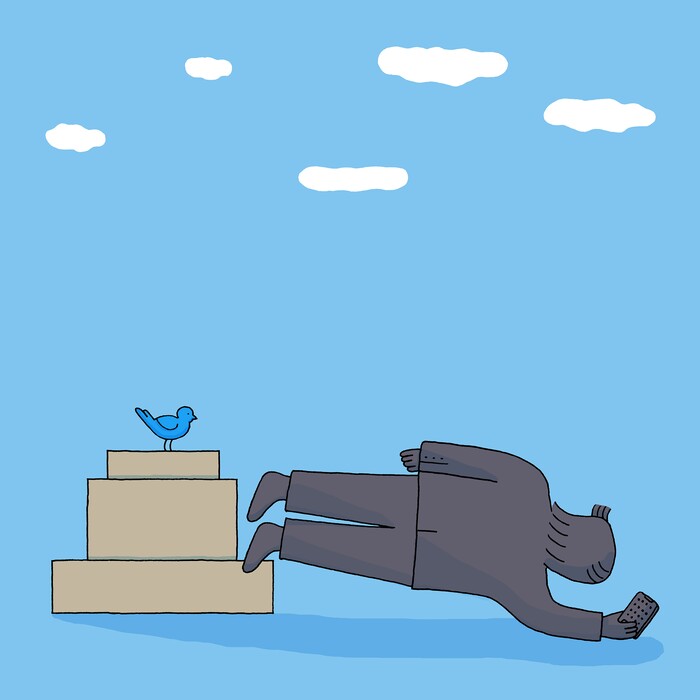 (Jordan Awan | The New York Times)

"I am starting to realize that Trump’s Twitter was far more menacing to society than I’d suspected, and the ban quite a bit more successful at stifling his style of trolly propaganda than I’d guessed," writes New York Times opinion columnist Farhad Manjoo.