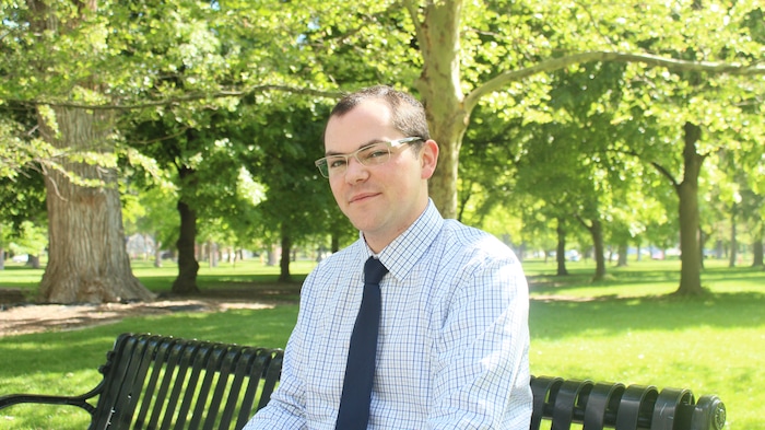 |  Courtesy of Noah RosenbergNoah Rosenberg, a candidate for Salt Lake City Council.