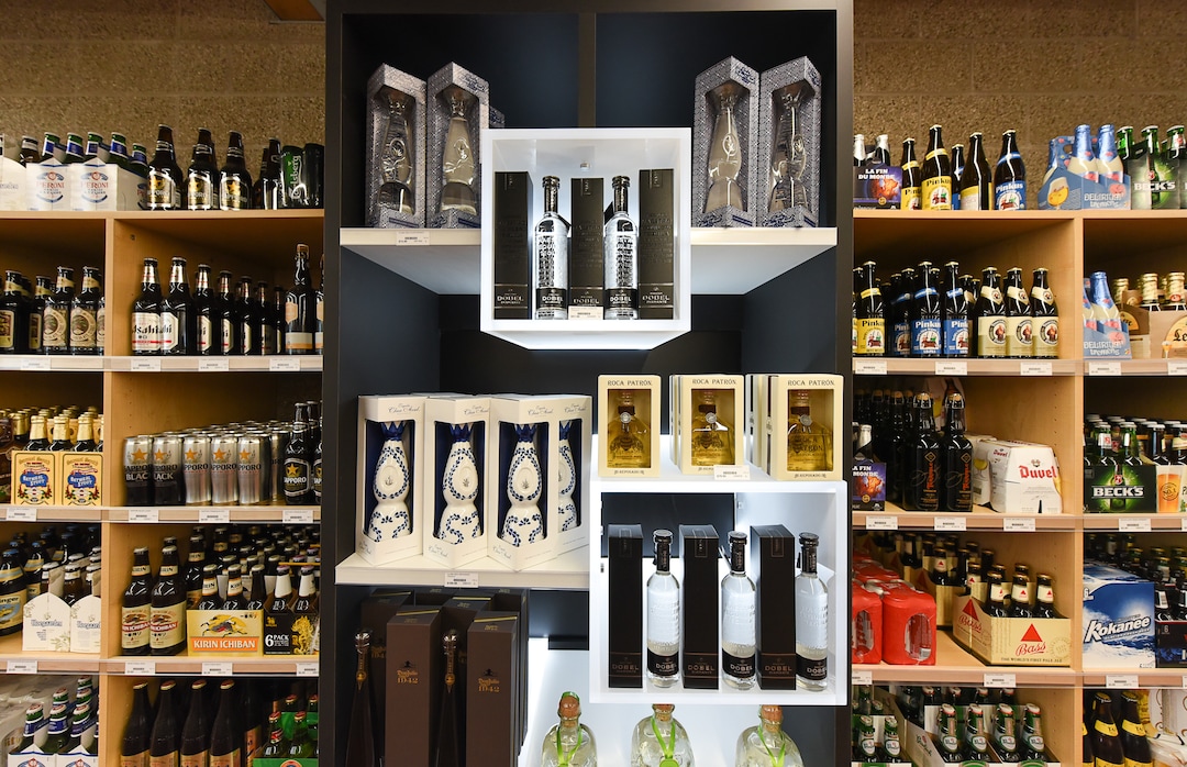 (Francisco Kjolseth  |  The Salt Lake Tribune)  Utah's newest liquor store will open at 11 a.m. on Friday, Aug. 30, 2019 in Herriman with 13,300 square feet of retail space, sales, storage and office space with sustainability and high efficiency in mind.