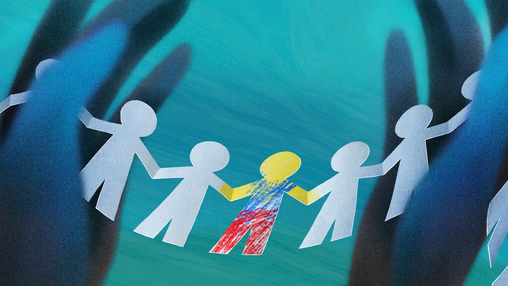 (Leonardo Santamaria | The New York Times illustration) At risk in the culture of "normal."
