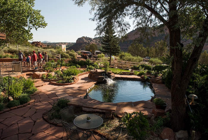 Leah Hogsten  |  The Salt Lake Tribune
Every year Best Friends welcomes about 30,000 visitors and 9,000 volunteers who spend more than one day donating their time to the 1,600 rescued dogs, cats, horses, bunnies, potbellied pigs, parrots, and other animals from all over the country and abroad. Best Friends saves thousands of animals every year as the nation's largest no-kill sanctuary, encompassing some 3,700 acres about 5 miles outside Kanab.
