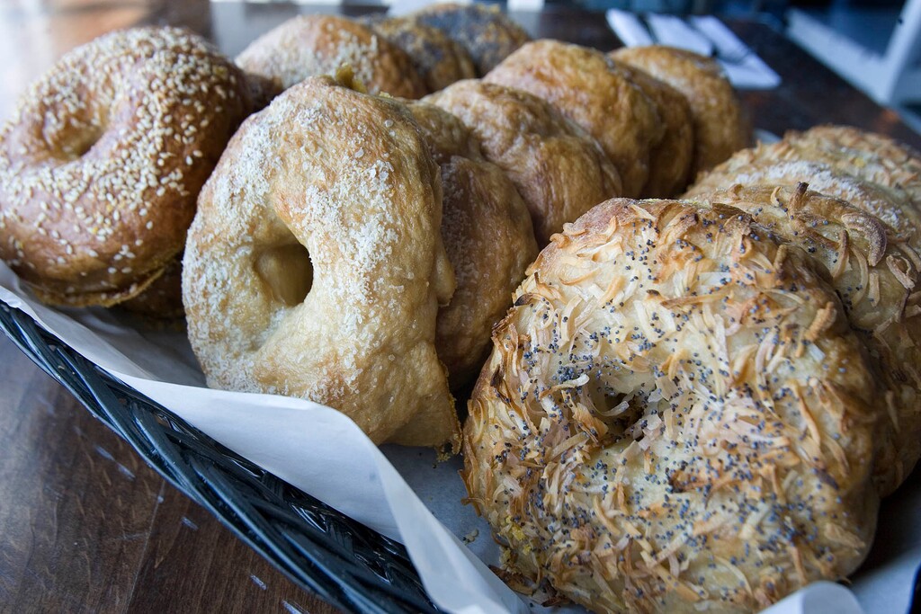 (Paul Fraughton  |  Tribune file photo)
One of the favorite items at Feldman's Deli are the housemade bagels.
