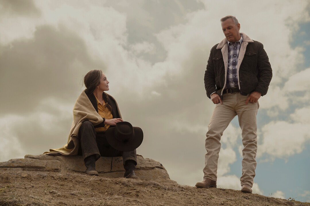 (Kimberley French  |  Focus Features) Diane Lane, left, and Kevin Costner play a couple who fight to save their grandson from an off-the-grid family, in the thriller "Let Him Go."