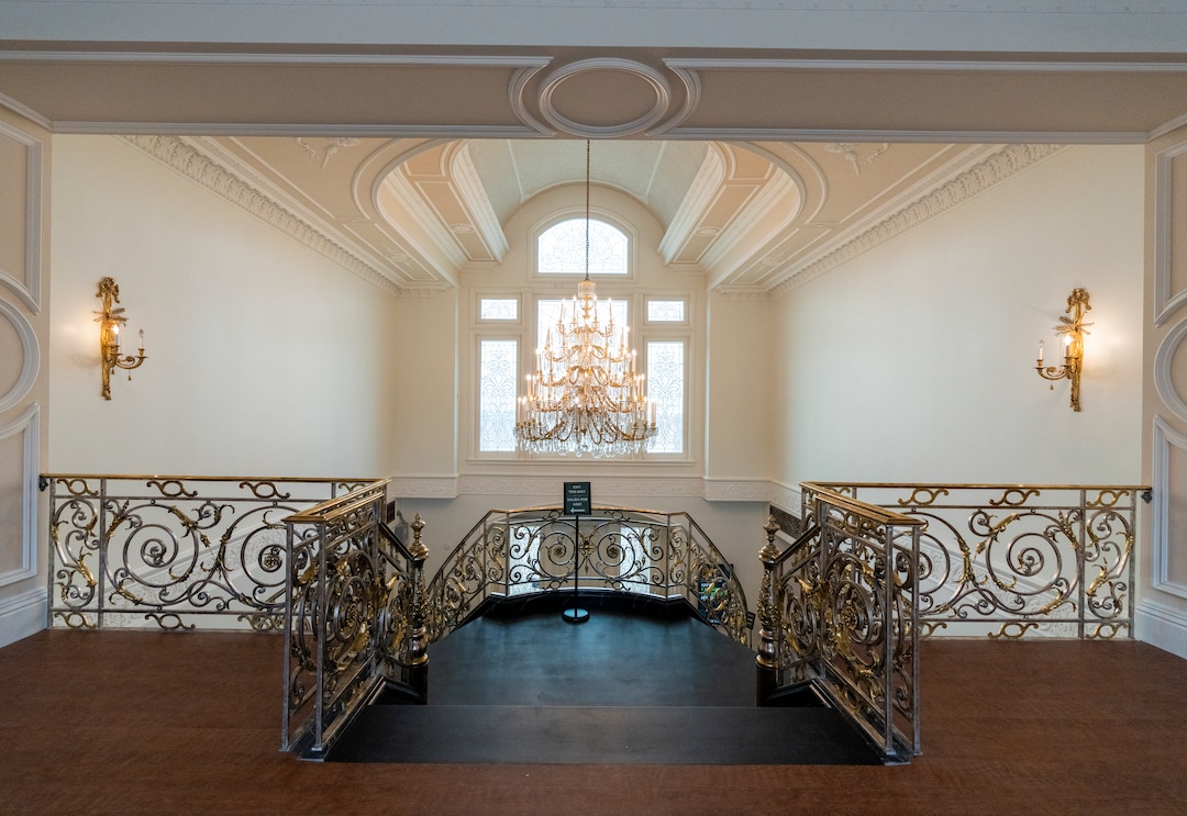 (Rick Egan | The Salt Lake Tribune) Utah Valley University's new Museum of Art at Lakemount Manor in Orem, on Wednesday, May 10, 2023.