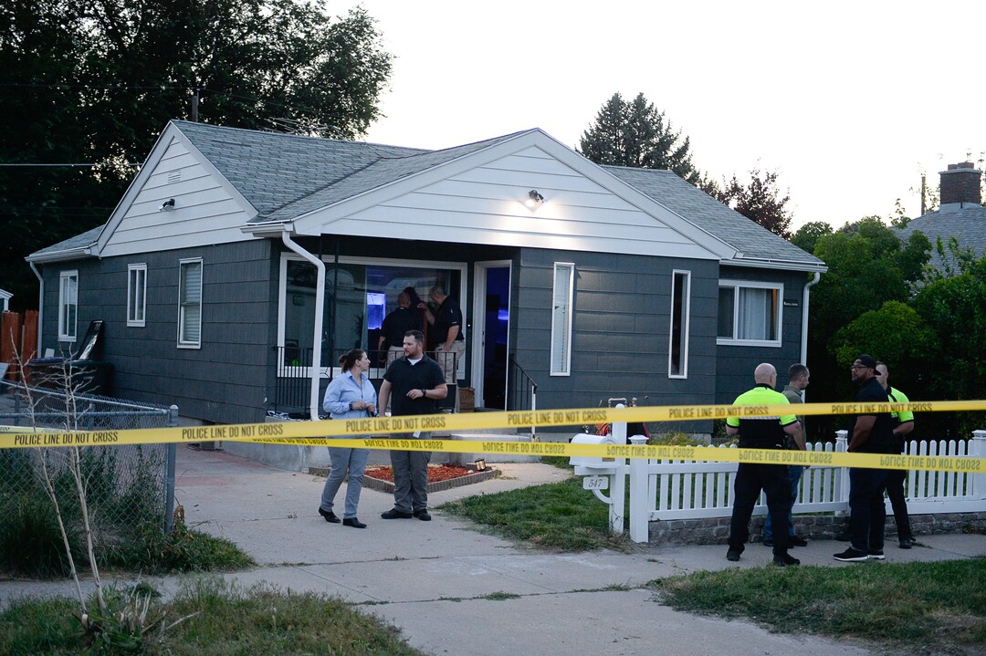 (Francisco Kjolseth  |  The Salt Lake Tribune)  Salt Lake City police investigate a tip that may be connected to the disappearance of MacKenzie Lueck on Wednesday, June 26, 2019.