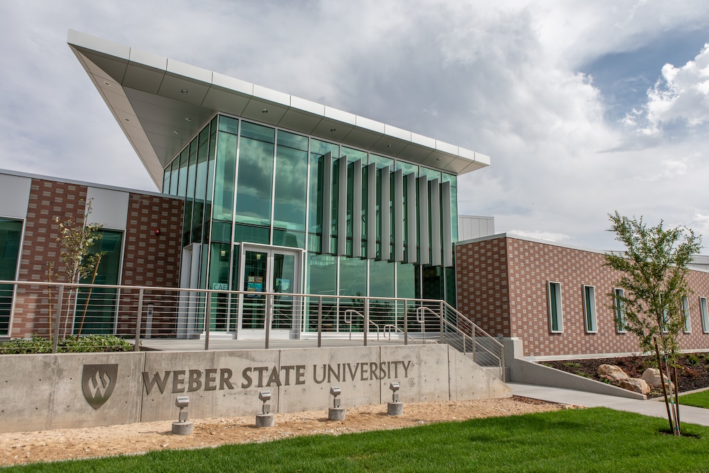 (Benjamin Zack | Weber State University) The new Computer & Automotive Engineering Building at Weber State University Davis on Sept. 23, 2020.