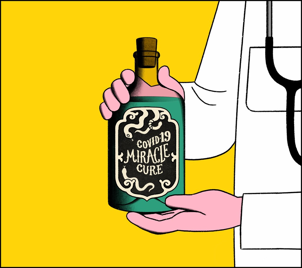 (Angie Wang for The New York Times)

What to Do About Doctors Who Push Misinformation?