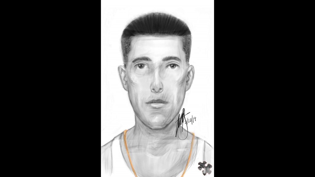 (Photo courtesy of Utah Cold Case Coalition) The Utah Cold Case Coalition released this sketch, based on a witness' recollection, of a possible suspect in the 1995 abduction, rape and murder of 6-year-old Rosie Tapia.