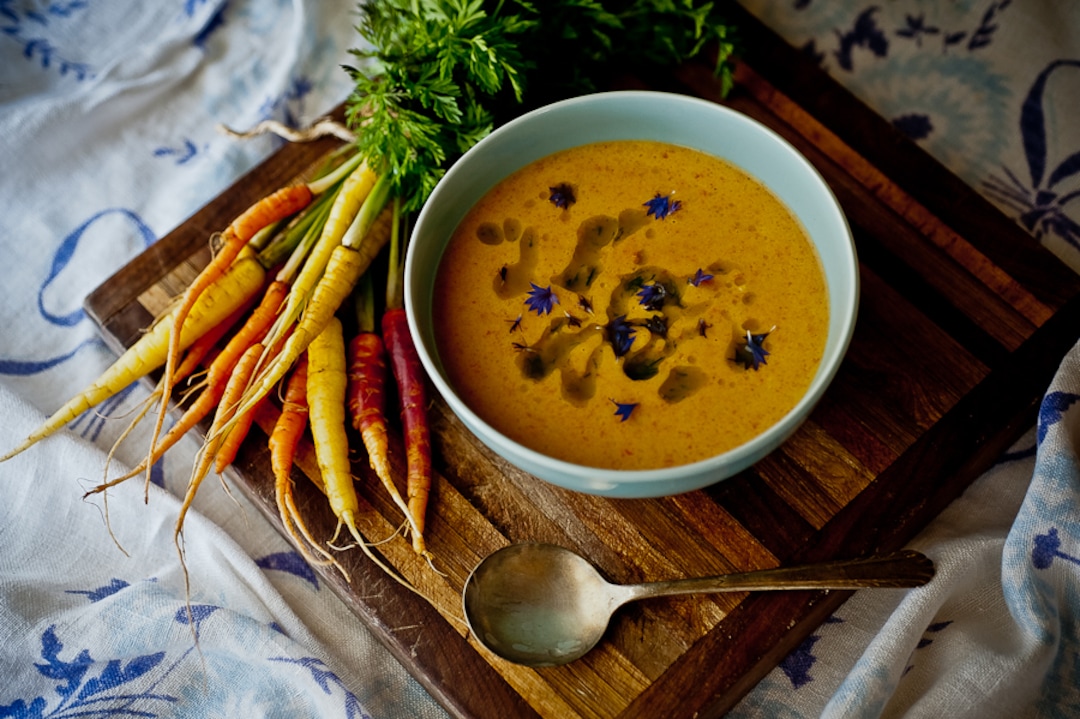 Carrot Soup from "This Immeasurable Place," a new cookbook from Hell's Backbone Grill in Boulder Utah