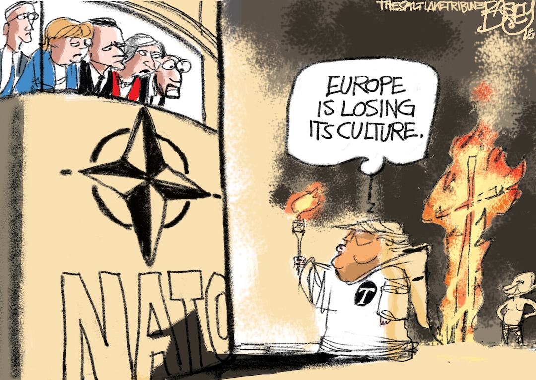This Pat Bagley cartoon appears in The Salt Lake Tribune on Sunday, July 15, 2018.