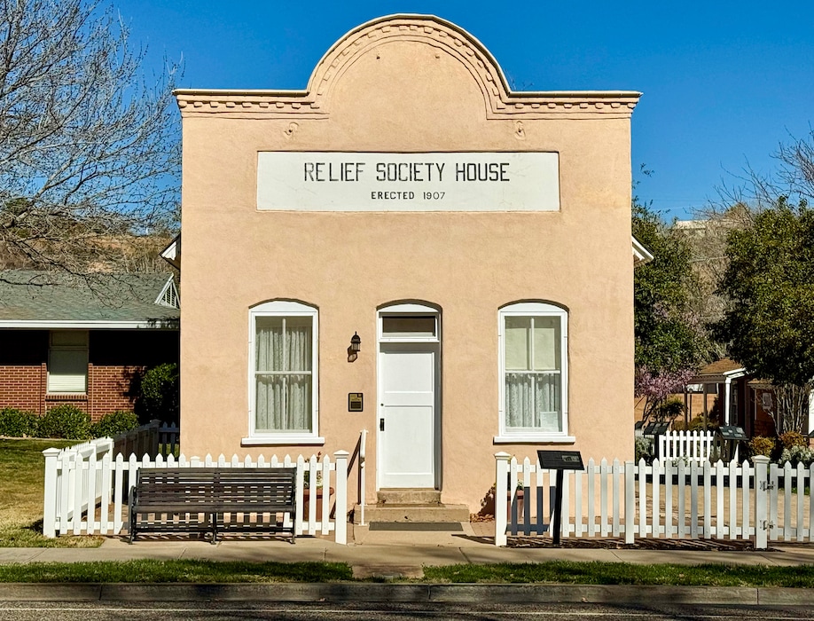 (Mark Eddington | The Salt Lake Tribune) The historic Relief Society House at Heritage Square in Santa Clara was saved by a group of residents.