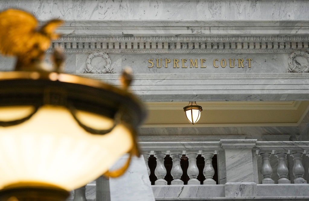 (Bethany Baker  |  The Salt Lake Tribune) The former Utah Supreme Court chamber during the opening day of the legislative session at the Capitol in Salt Lake City Tuesday, Jan. 21, 2025.