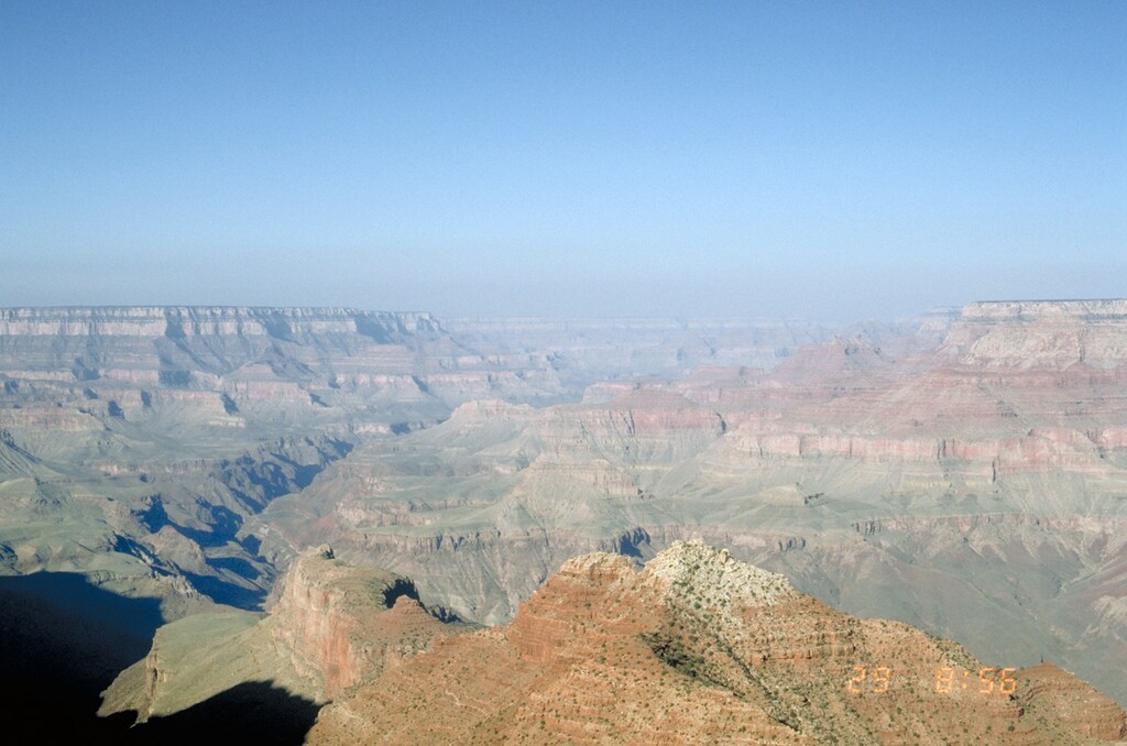 (Courtesy of National Park Service) Haze over the Grand Canyon.