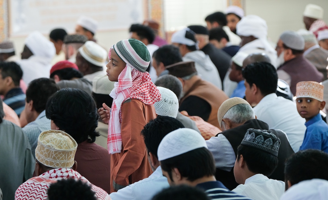 (Francisco Kjolseth  |  The Salt Lake Tribune)  Members of the Khadeeja Islamic Center in West Valley City mark the end of Ramadan, a 30 day period of fasting and spiritual growth with final prayers on Wed. June 5, 2019. It's the biggest religious holiday of the year for Muslims and hundreds from the Wasatch Front gathered for the  Eid the Òfestival of the breaking of the fast.Ó