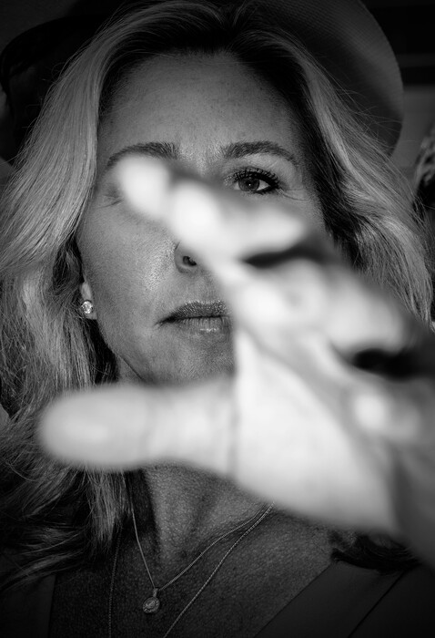 (Mark Peterson | The New York Times)

Rep. Marjorie Taylor Greene (R-Ga.) at a rally for former President Donald Trump in Wilkes-Barre, Pa., Sept. 3, 2022.