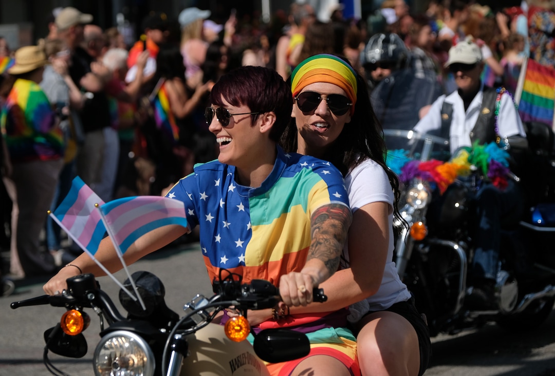 (Francisco Kjolseth  |  The Salt Lake Tribune)  Thousands participate in the Utah Pride Parade in Salt Lake City on Sunday June 2, 2019.