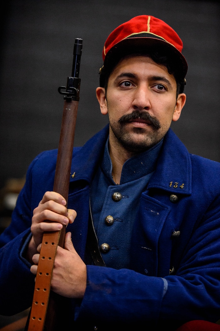 (Trent Nelson  |  The Salt Lake Tribune) Efrain Solis in Utah Opera's production of "Silent Night," photographed in Salt Lake City on Wednesday, Jan. 8, 2020.