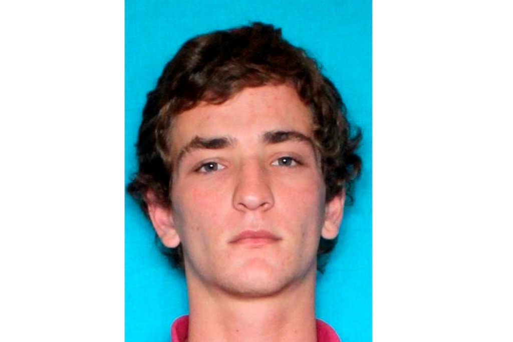 (Livingston Parish Sheriff’s Office via AP) This undated photo provided by Livingston Parish Sheriff’s Office shows Dakota Theriot, 21. Authorities in Louisiana say a shooting has left five people dead in two parishes. Theriot, a suspect, was at large and was being sought by authorities.