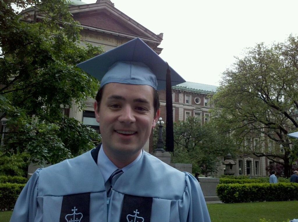 (Courtesy of Carlos Mayorga) Utahn Carlos Mayorga got his graduate degree at Columbia, after waiting until he was 26 to start college — one of many people who wait before entering higher education.