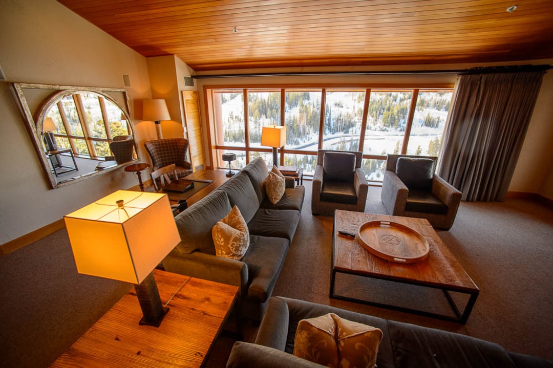 (Trent Nelson | The Salt Lake Tribune)A room at the Stein Eriksen Lodge in Park City on Thursday Dec. 20, 2018. The Forbes Travel Guide recently named Utah's Stein Eriksen Lodge as one of the most "Luxurious Hotels in the World."