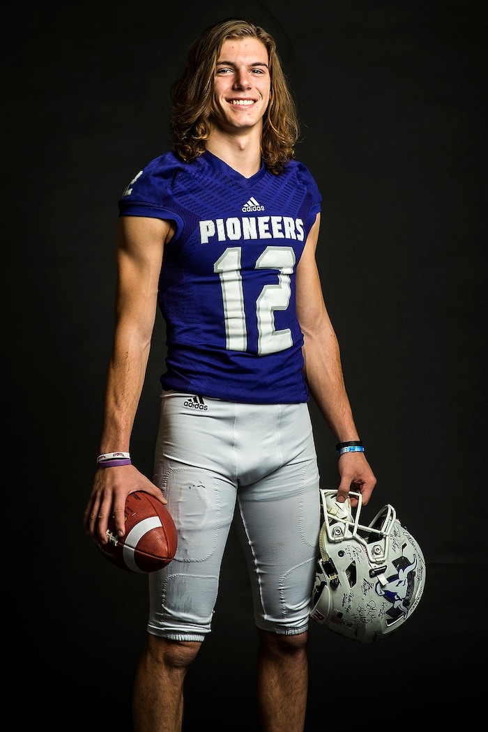 (Chris Detrick | The Salt Lake Tribune) Lehi's Cammon Cooper poses for a portrait Wednesday, December 13, 2017.