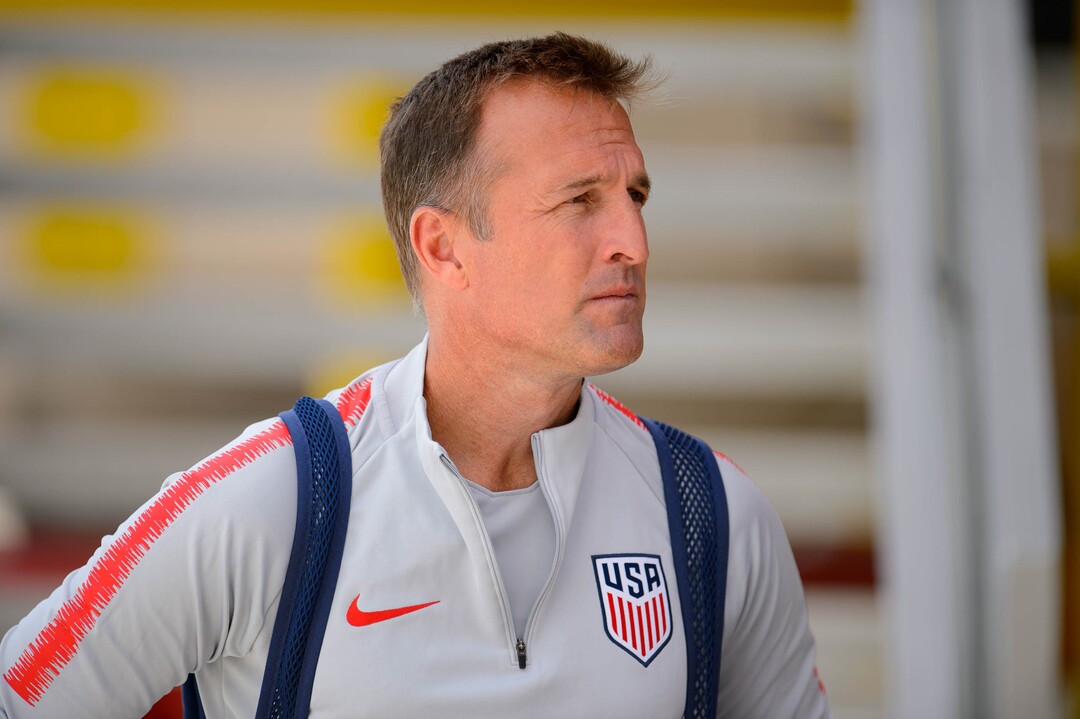 (Trent Nelson  |  The Salt Lake Tribune)Jason Kreis, former RSL coach, now head coach of the United States U-23 men's national soccer team, in Herriman at the Real Salt Lake Training Academy on Wednesday June 12, 2019.