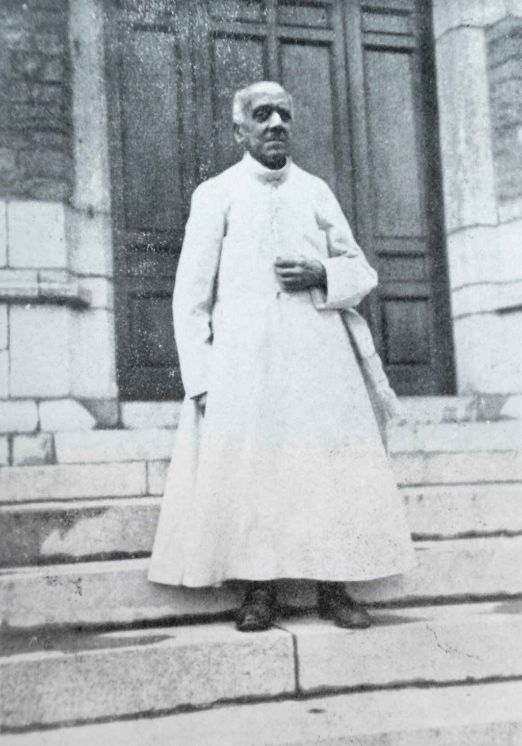 (AP Photo) This picture taken on Tuesday, April 17, 2018, and kept in the Archivio Storico San Pietro in Vincoli in Rome, shows an undated photo of Father Pio Maria Mortara shortly before his death. It’s an incident that has stained the Vatican for 160 years: a 6-year-old Jewish boy taken from his family by papal police and brought to Rome to be raised Catholic after church authorities learned his housekeeper had secretly had him baptized. Now the case has reared its head again, with new evidence that memoirs the boy wrote as an adult were altered to take the edge off his anti-Semitic views and enhance details favorable to the Catholic Church.