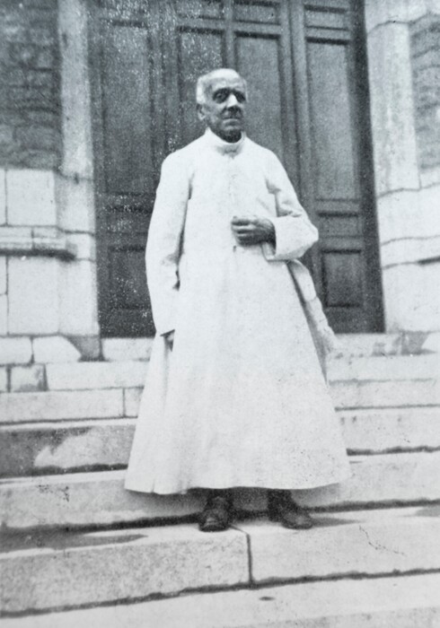 (AP Photo) This picture taken on Tuesday, April 17, 2018, and kept in the Archivio Storico San Pietro in Vincoli in Rome, shows an undated photo of Father Pio Maria Mortara shortly before his death. It’s an incident that has stained the Vatican for 160 years: a 6-year-old Jewish boy taken from his family by papal police and brought to Rome to be raised Catholic after church authorities learned his housekeeper had secretly had him baptized. Now the case has reared its head again, with new evidence that memoirs the boy wrote as an adult were altered to take the edge off his anti-Semitic views and enhance details favorable to the Catholic Church.