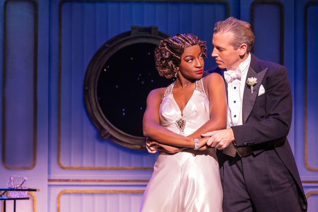 (Matthew Murphy) Leandra Ellis-Gaston, left, plays Sugar, and Matt Loehr plays Joe in the national touring production of the musical "Some Like It Hot," which is scheduled to perform Sept. 30-Oct. 5, 2025, at the Eccles Theater in Salt Lake City.