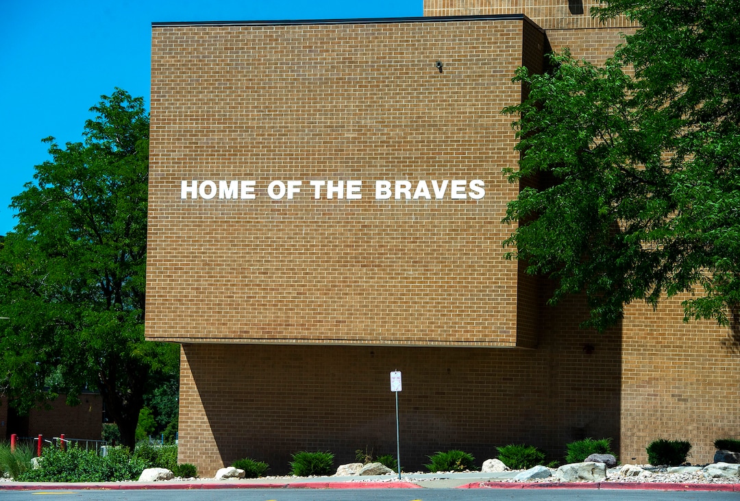 (Rick Egan  |  The Salt Lake Tribune)    Bountiful High School, home of the Braves,  Monday, July 6, 2020.