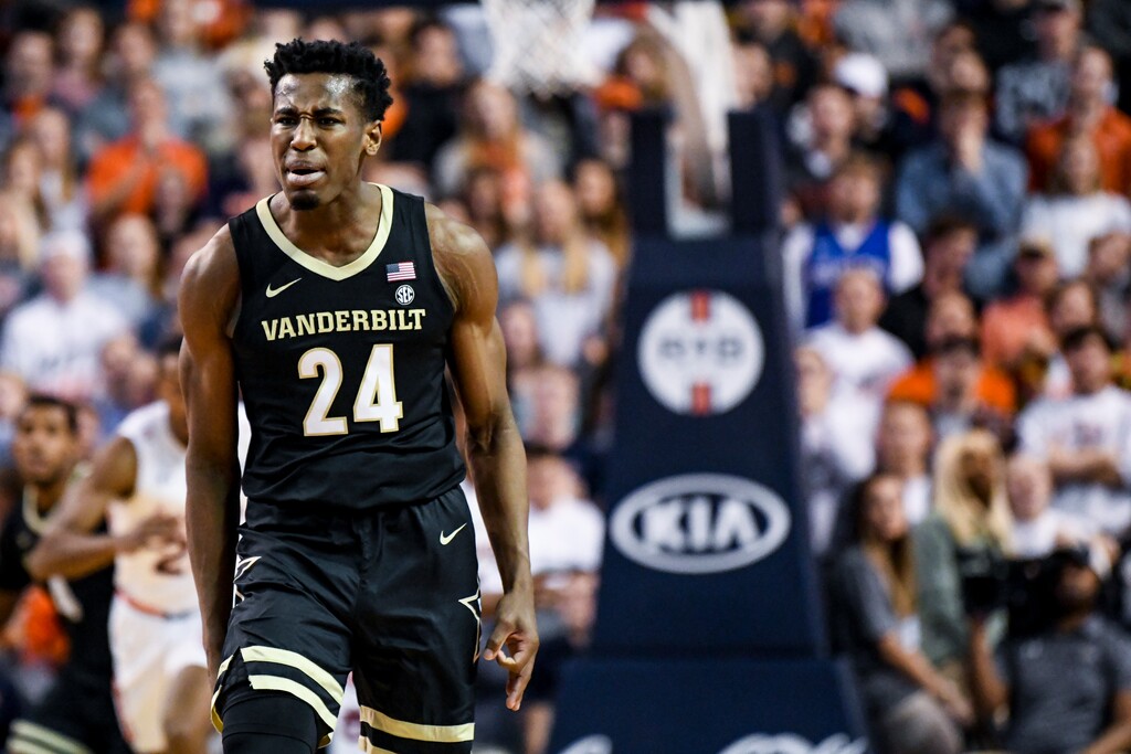 (Julie Bennett | Associated Press file photo) Vanderbilt forward Aaron Nesmith said that the Utah Jazz were one of the first teams he talked to during the NBA Draft process. He said he'd love to help them space the floor, and to make a difference on defense by bringing energy and effort.