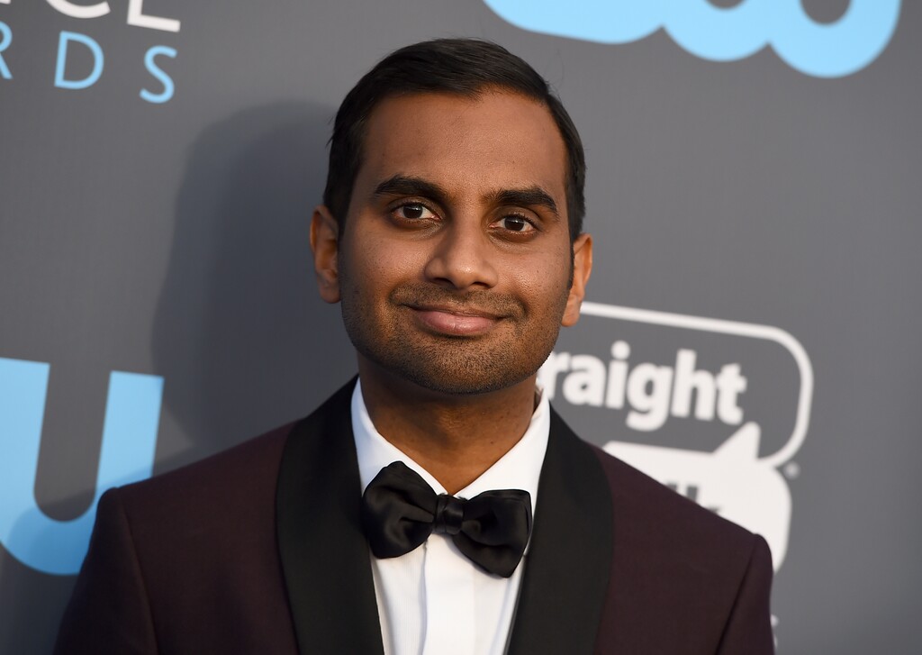 (Photo by Jordan Strauss/Invision/AP) Aziz Ansari arrives at the 23rd annual Critics' Choice Awards at the Barker Hangar on Thursday, Jan. 11, 2018, in Santa Monica, Calif.